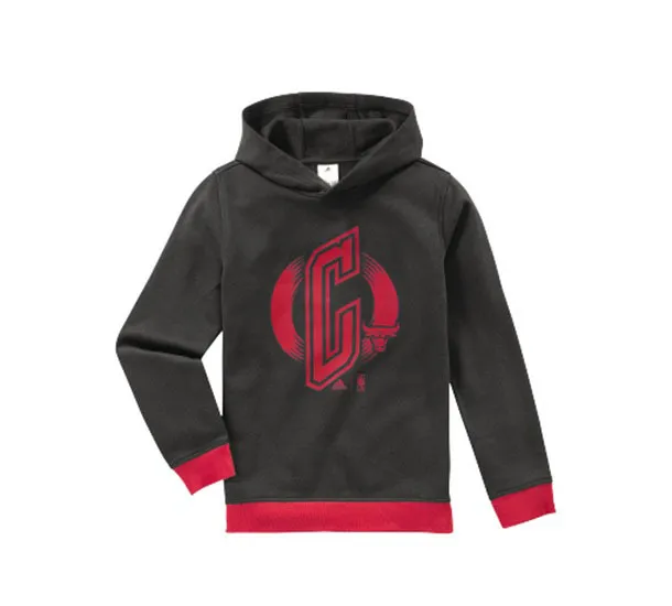 Adidas Sudadera Niño NBA Bulls (negro/rojo)