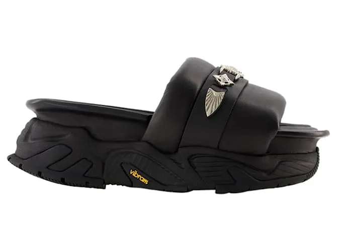AJ1315 Sandalias - Toga Pulla - Cuero - Negro 