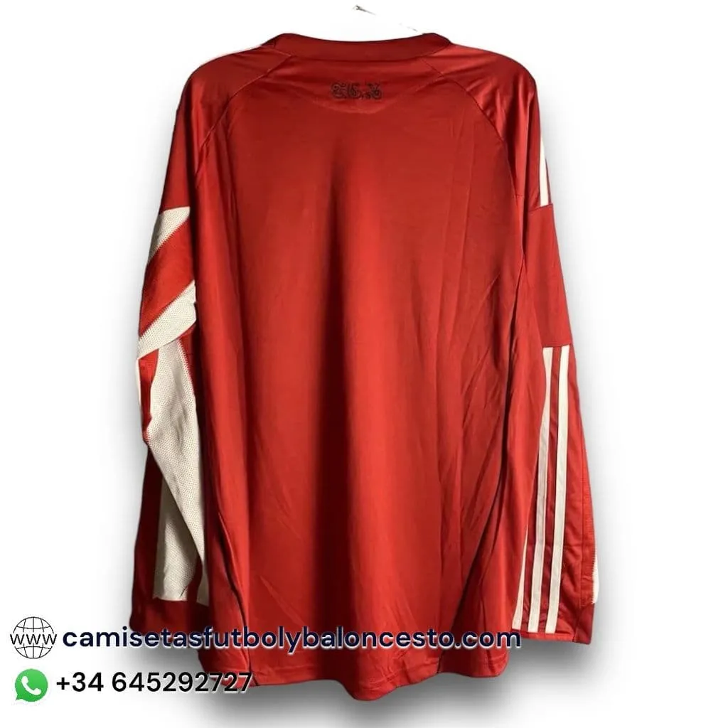 Camiseta Bayern Múnich 2009-2010 Local Manga Larga