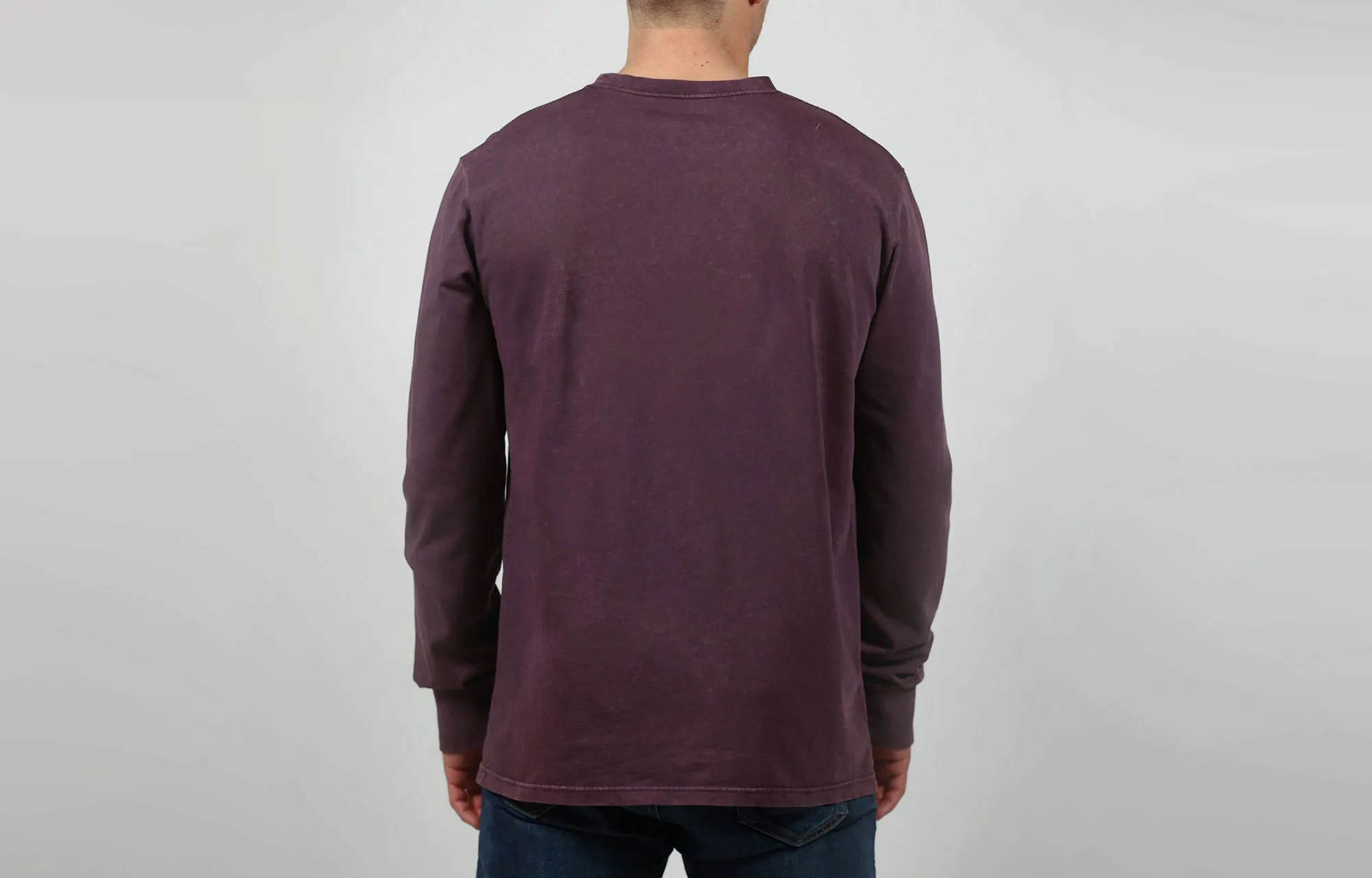 CAMISETA MANGA LARGA COMMENCAL WASHED WINE