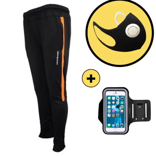 Combo deportivo!pantalon chupin+brazalete celu-tapa boca d regalo!