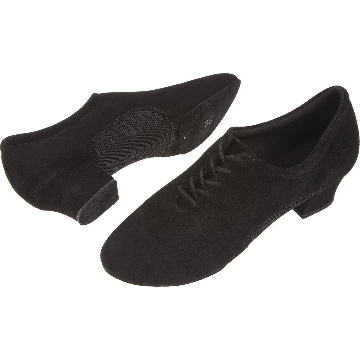 Diamant Hombres Zapatos de Baile 163-224-577 - Negro - 4 cm