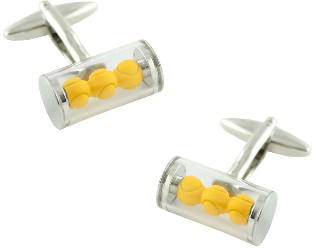 Gemelos para camisa Bote Pelotas Tenis