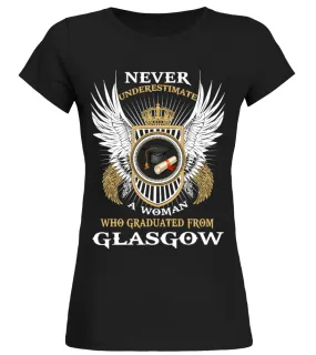 GLASGOW GRADUATES Camiseta cuello redondo Mujer