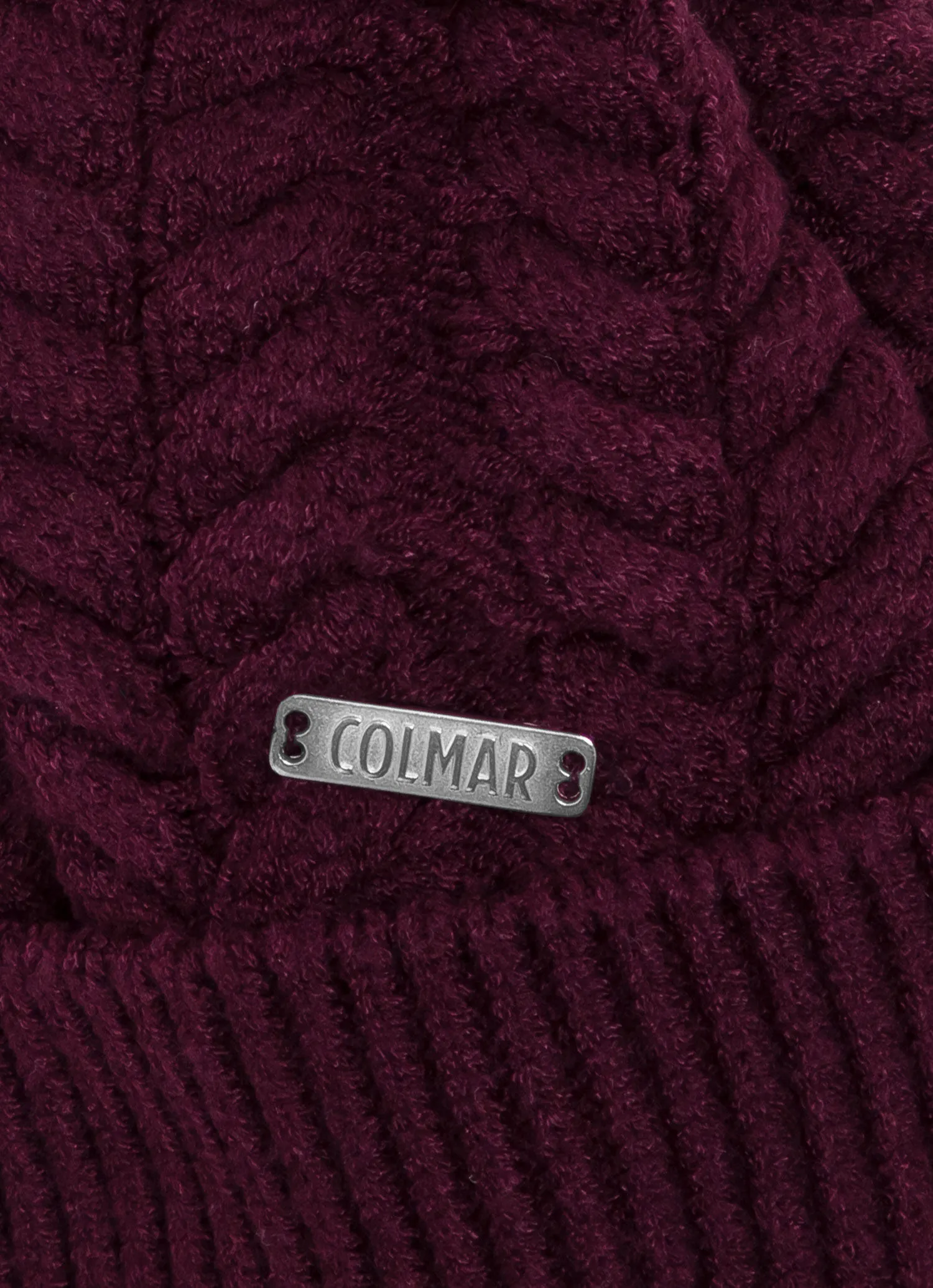 Gorro mezcla viscosa con pompón
