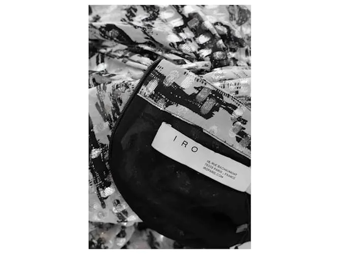 Iro Vestido de seda Gris 