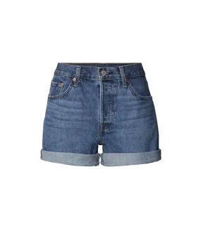 Levi's Rolled Short Orinda Mujer Azul