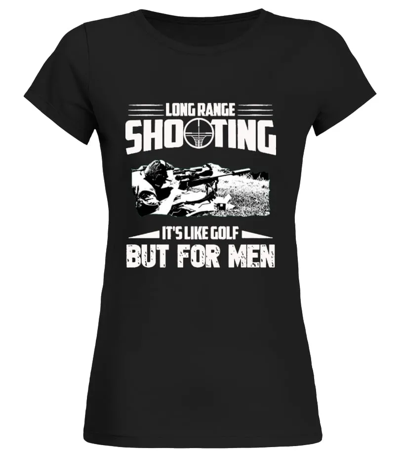Long Range Shooting T Shirt Camiseta cuello redondo Mujer