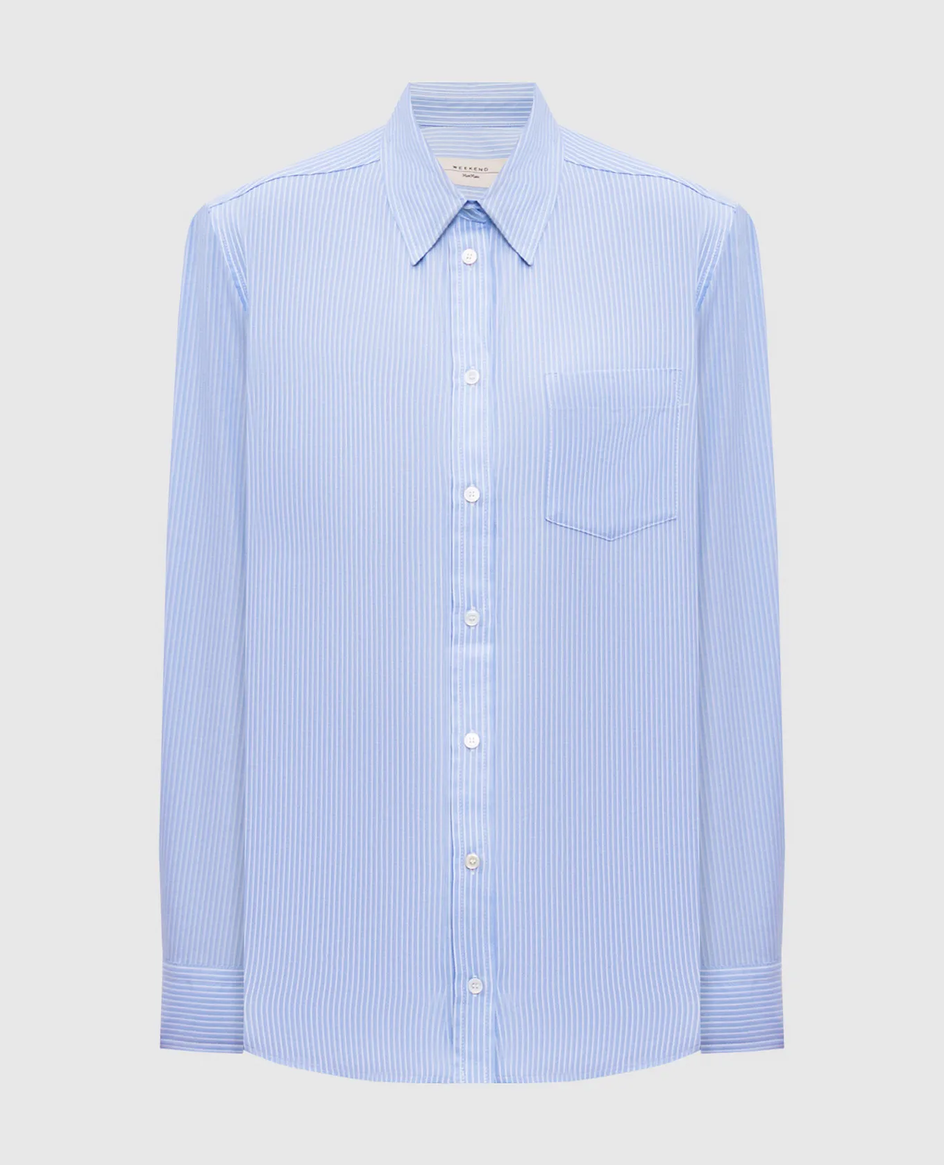 Max Mara Weekend Blue PIADENA striped shirt