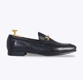 Mocasín metal negro