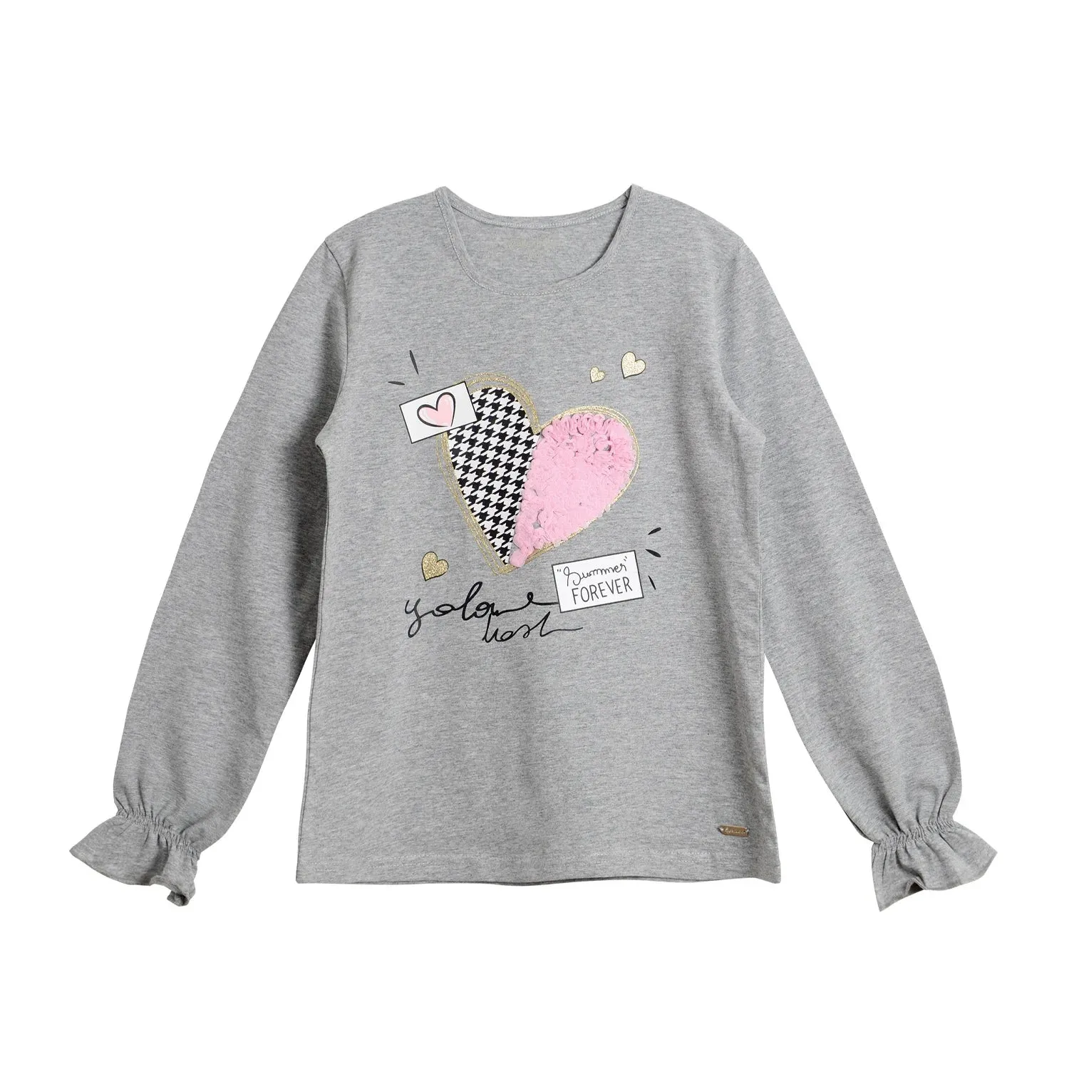 Polera Corazón Nia-GR