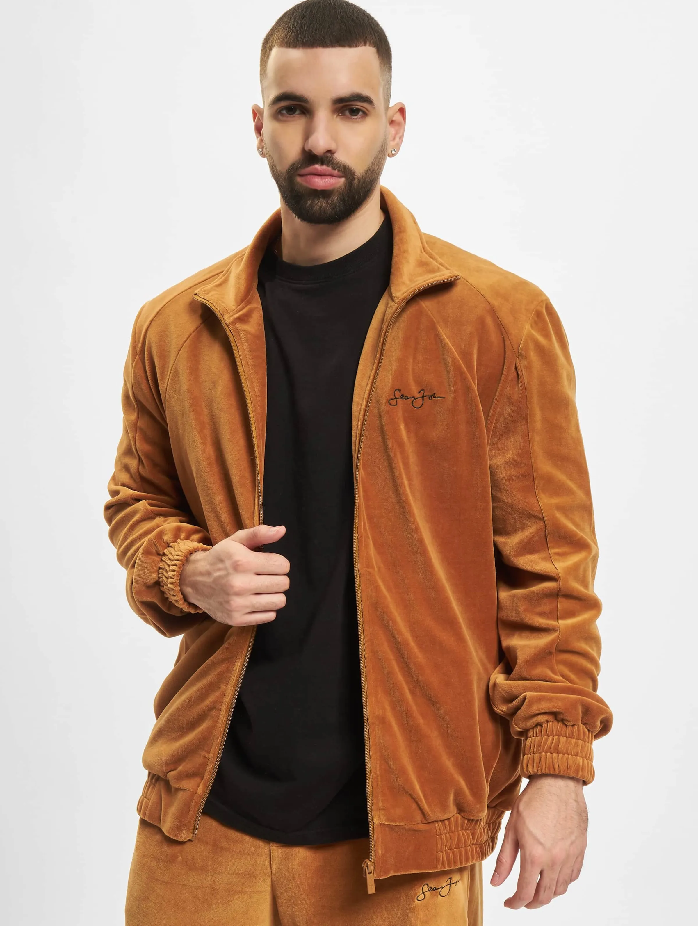 Sean John Sean John Essential Velours Transition Jacket