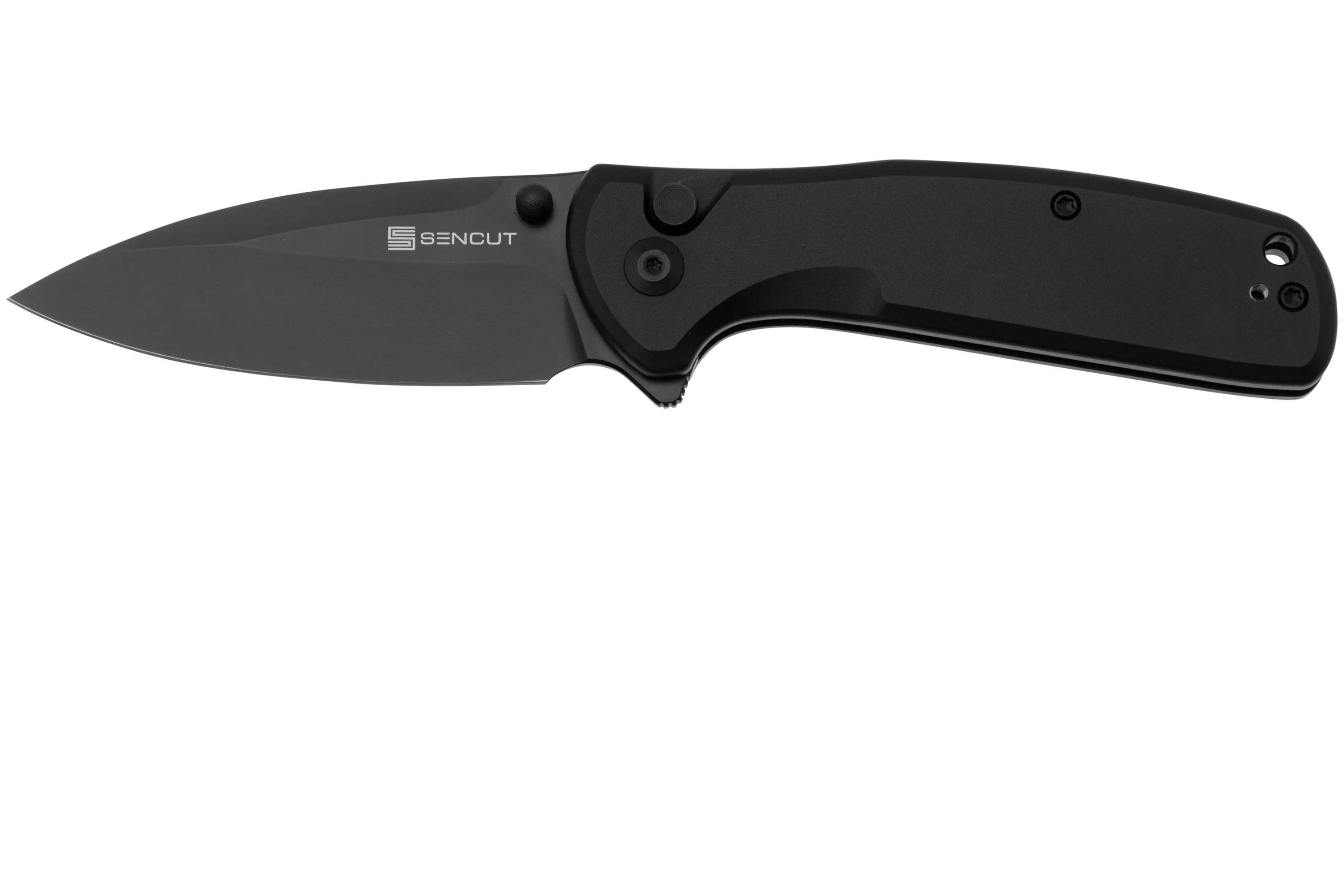 SENCUT ArcBlast S22043B-1 Black Aluminum, navaja