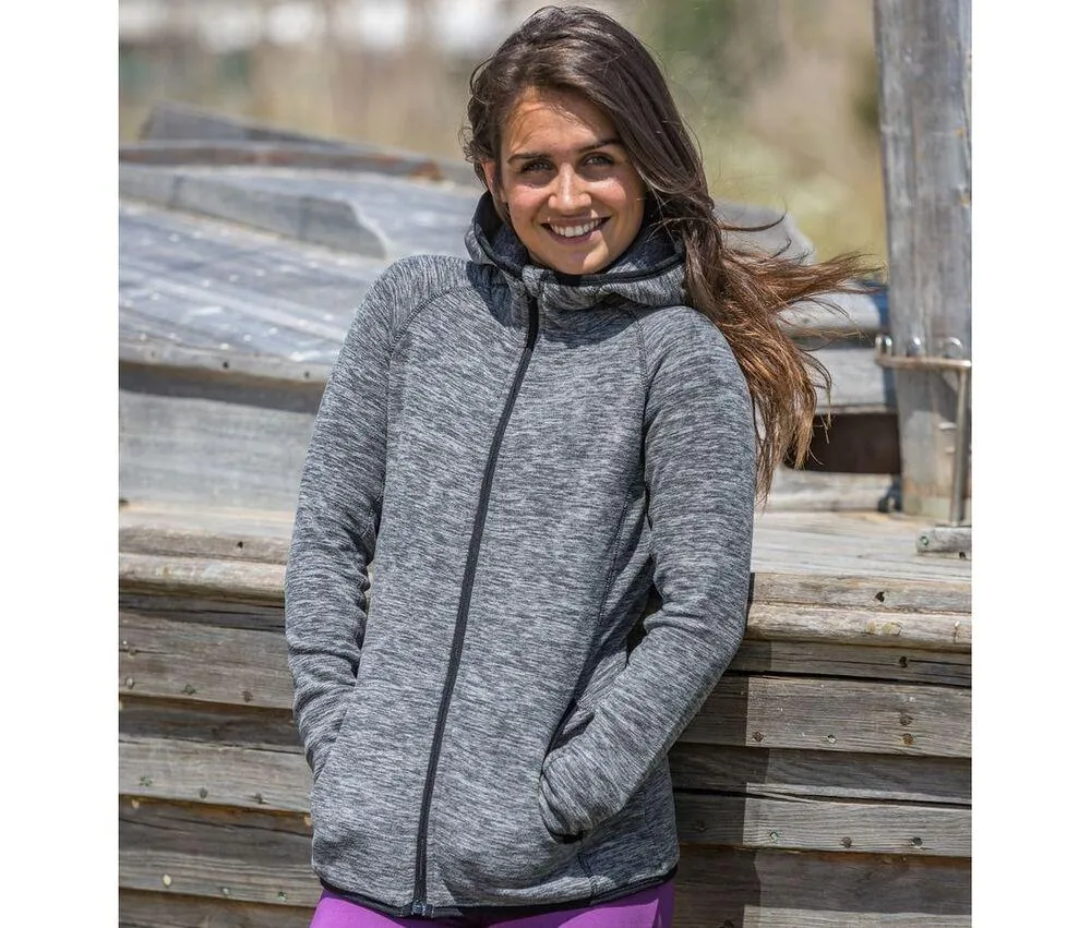 Spiro SP245F - Sudadera polar interior para Mujer - Grey / Black