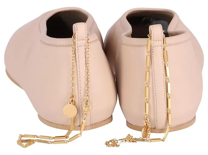 Stella Mc Cartney Bailarinas Stella McCartney en piel sintética rosa 
