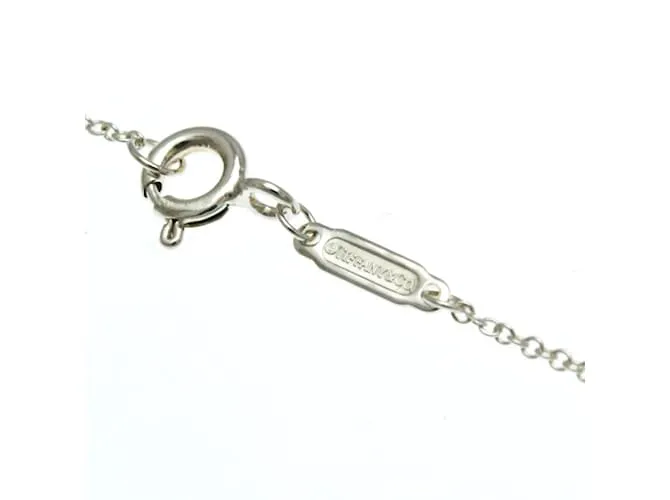 Tiffany & Co Collar Colgante Regreso a Tiffany Plata Dorado 