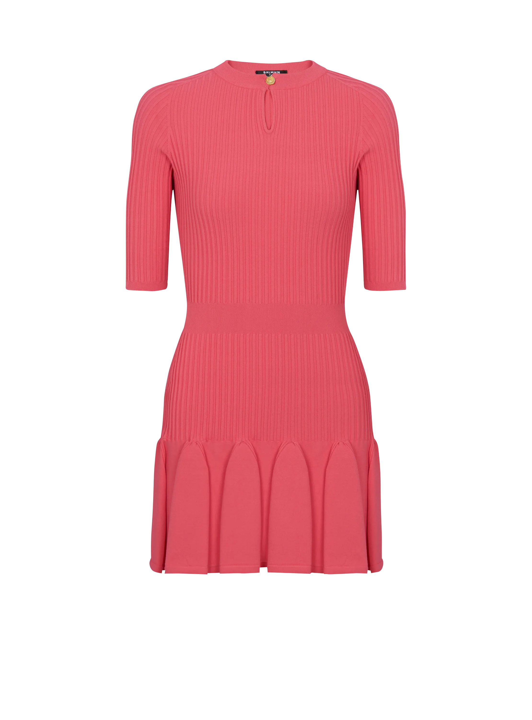 Vestido estilo patinadora de punto