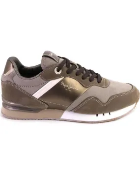 Zapatillas deporte PEPE JEANS  de Mujer PLS40023 ZAPATILLAS CASUAL DE MUJER  BEIGE