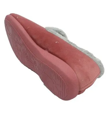 Zapatillas mujer cerrada cenefa empeine Muro en rosa